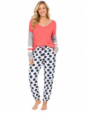 No Boundaries x Briefly Stated Cozy Lounge Pajama Set XXL/XL